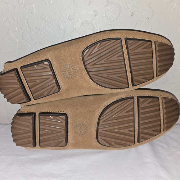 UGG Australia Bel-Air Brown Suede Venetian Driving Loafers Moccasins Men's 11 US - Picture 8 of 8